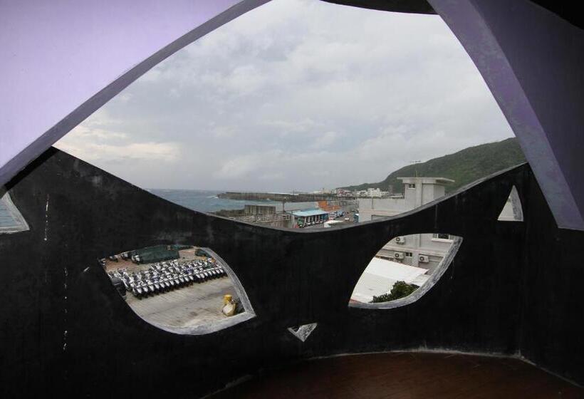 اتاق استاندارد چهار تخته با چشم‌انداز دریا, 綠島寧靜海潛水 城堡館 Twinkleocean Diving Hostel