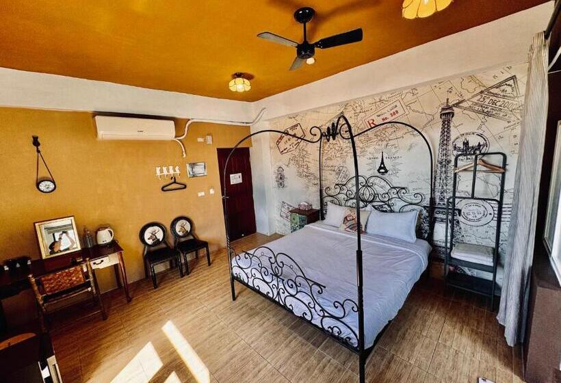 اتاق استاندارد با چشم‌انداز دریا, 綠島寧靜海潛水 城堡館 Twinkleocean Diving Hostel
