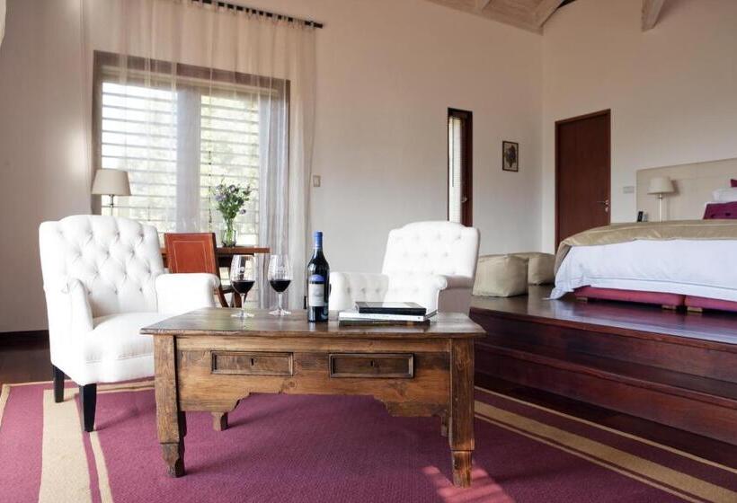 اتاق لوکس با بالکن, Clos Apalta Residence Relais & Chateaux