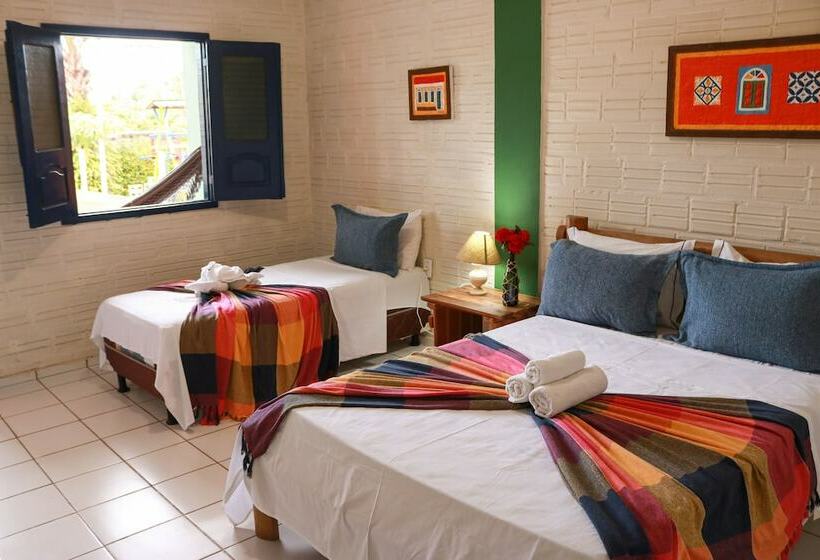 اتاق استاندارد سه نفره, Pousada Vila Do Mar