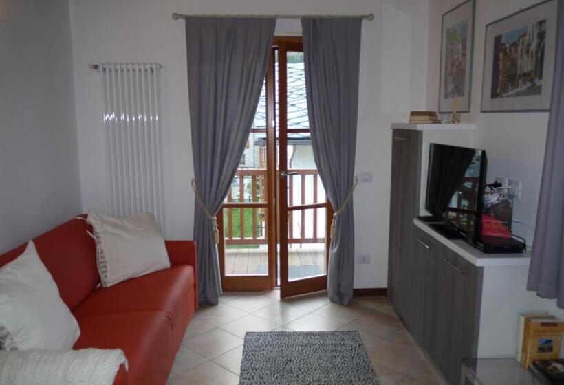 آپارتمان 1 خوابه با بالکن, Villaggio Delle Alpi