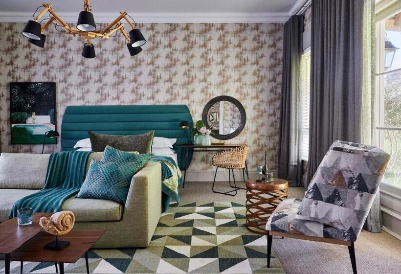 سوئیت جونیور با چشم‌انداز کوهستان, The Thatch House Boutique Hotel, Hermanus