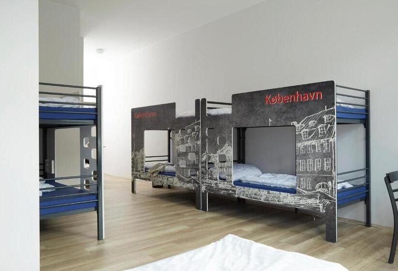 تختخواب در اتاق مشترک, a&o Copenhagen Nørrebro