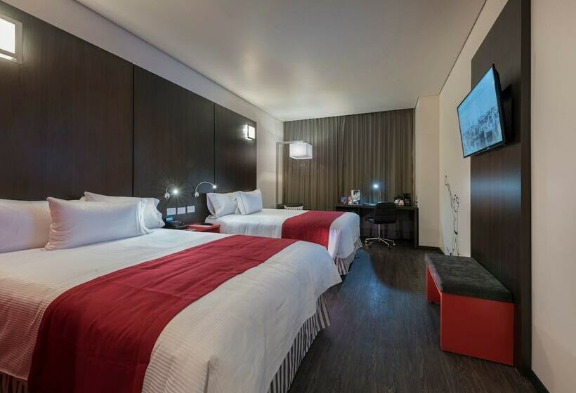 اتاق استاندارد با 2 تخت دوبل, Ramada Encore By Wyndham Puebla