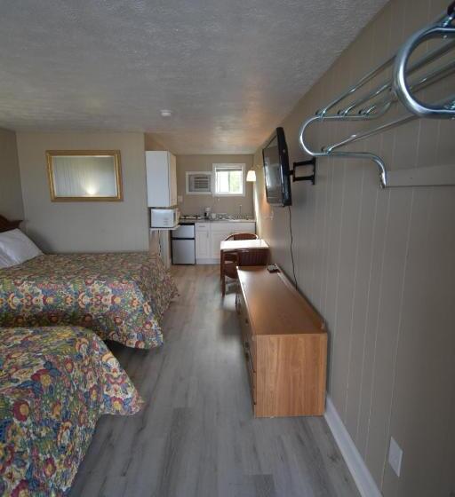 اتاق لوکس با چشم‌انداز دریا, Island View Motel