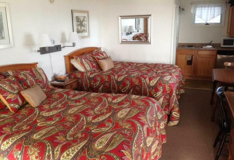 اتاق استاندارد با 2 تخت دوبل, Sandpiper Beachfront Motel
