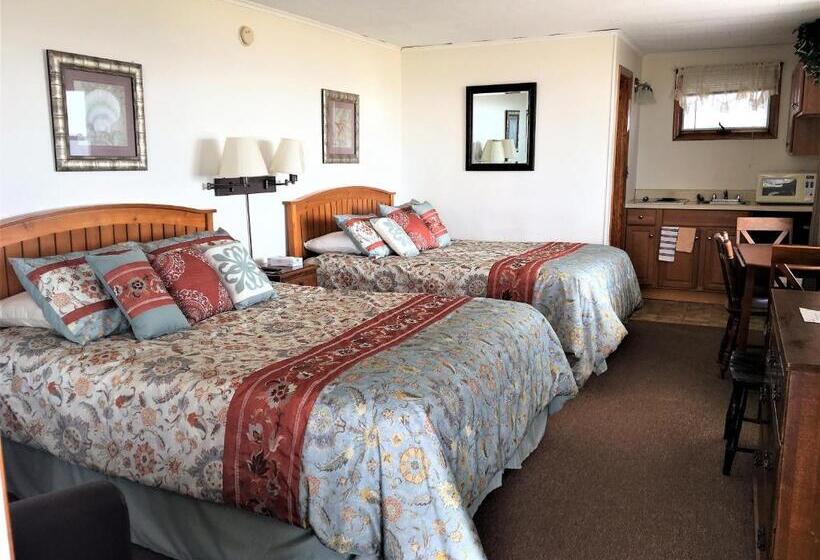 اتاق استاندارد با چشم‌انداز دریا, Sandpiper Beachfront Motel