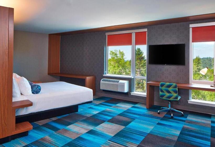 キングサイズベッドのスタンダードルーム, Aloft Seattle Redmond