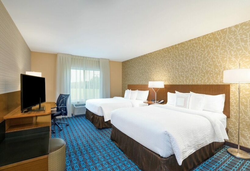 اتاق استاندارد با 2 تخت دوبل, Fairfield Inn & Suites Bloomsburg