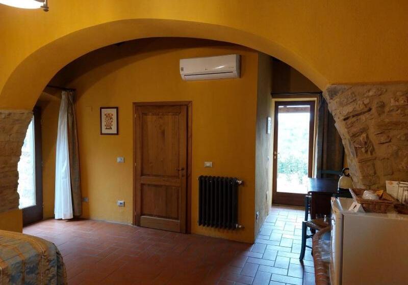 اتاق استاندارد با تخت بزرگ, La Rimbecca Greve In Chianti Country Apartments & Rooms