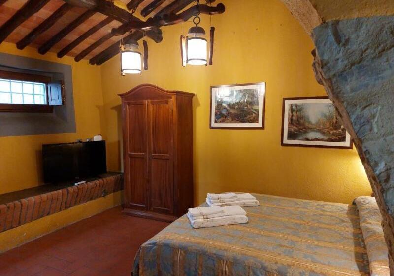 اتاق استاندارد با تخت بزرگ, La Rimbecca Greve In Chianti Country Apartments & Rooms