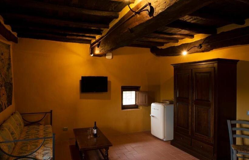 اتاق استاندارد با تخت بزرگ, La Rimbecca Greve In Chianti Country Apartments & Rooms
