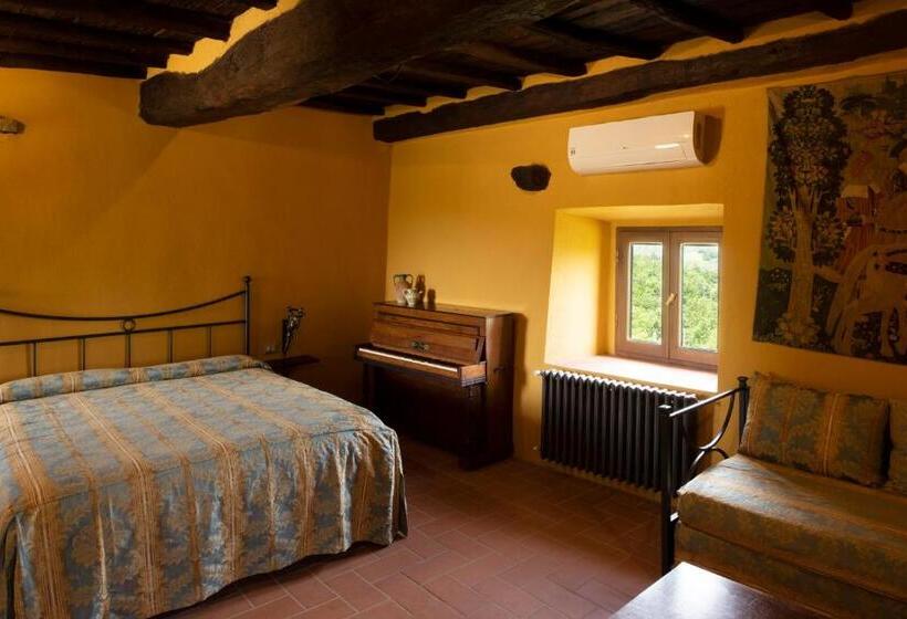 اتاق استاندارد با تخت بزرگ, La Rimbecca Greve In Chianti Country Apartments & Rooms