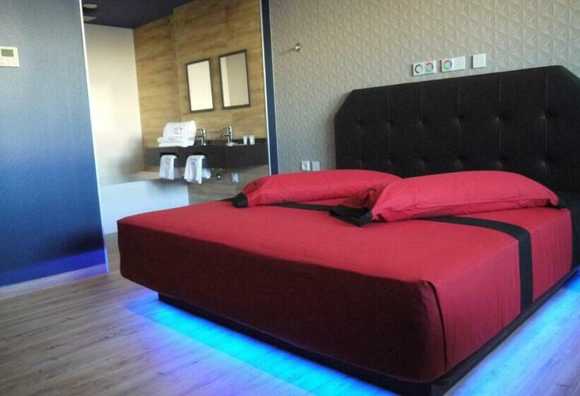 اتاق استاندارد با تخت بزرگ, Motel Venus Madrid Norte