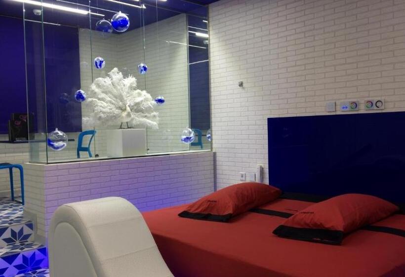 اتاق استاندارد با تخت بزرگ, Motel Venus Madrid Norte