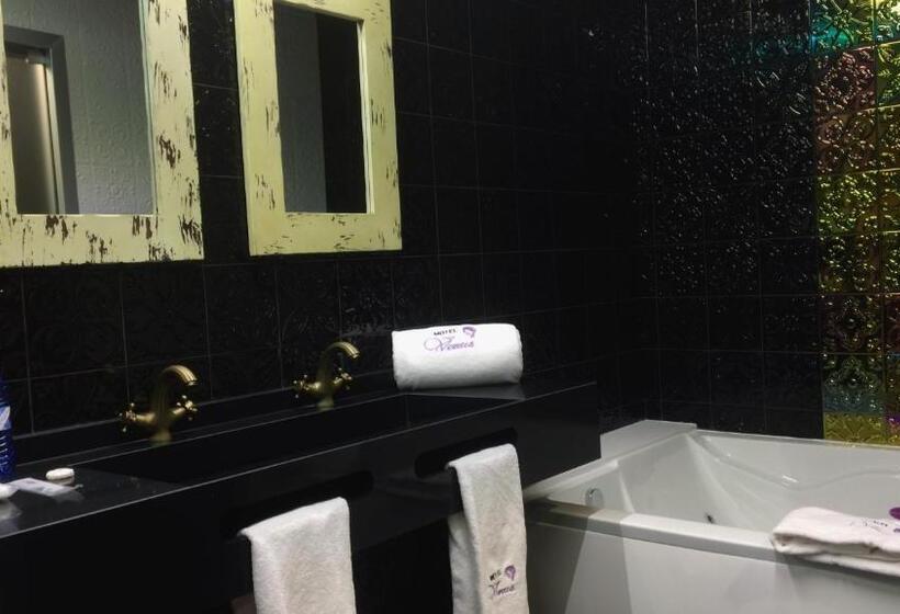 اتاق استاندارد با تخت بزرگ, Motel Venus Madrid Norte