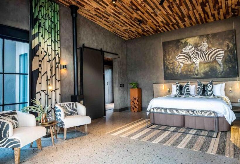 اتاق استاندارد با تخت بزرگ برای معلولان, Ximuwu Safari Lodge