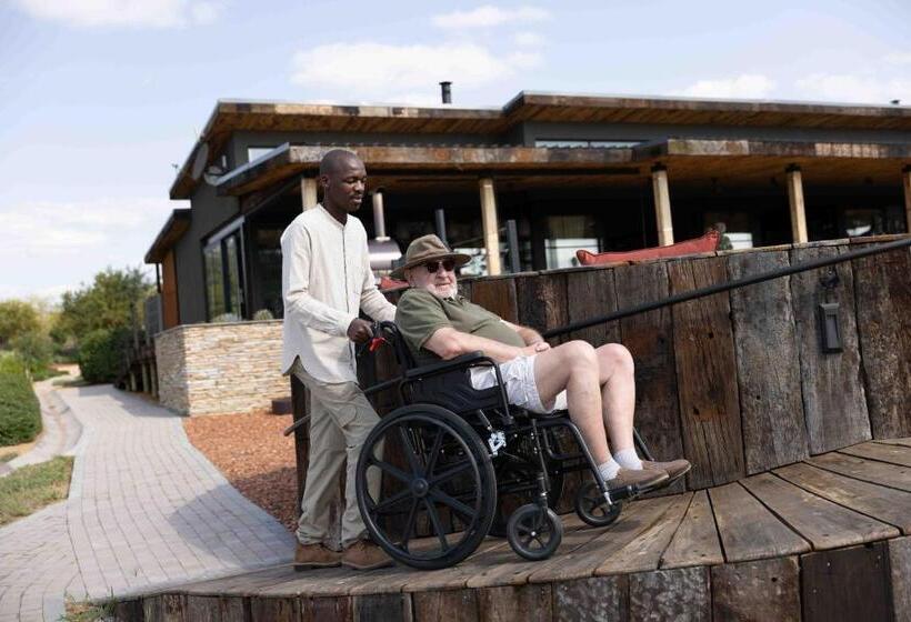 اتاق استاندارد با تخت بزرگ برای معلولان, Ximuwu Safari Lodge