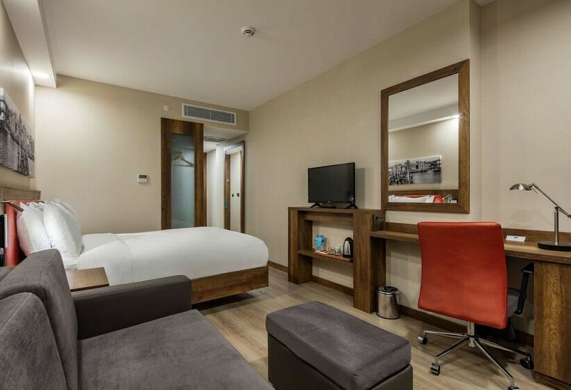 اتاق استاندارد با تخت دوبل و چشم‌انداز, Hampton By Hilton Canakkale Gallipoli