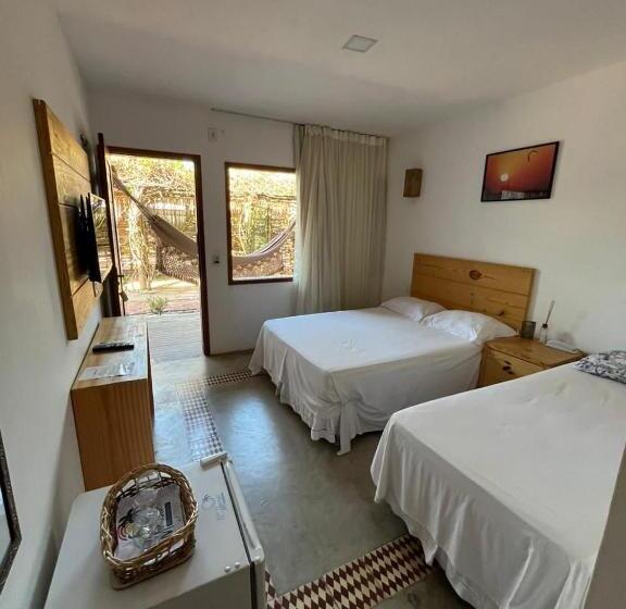 اتاق استاندارد سه نفره, Maraville Barra Del Mundo, Acomodações Flex Em Barra Grande Pi