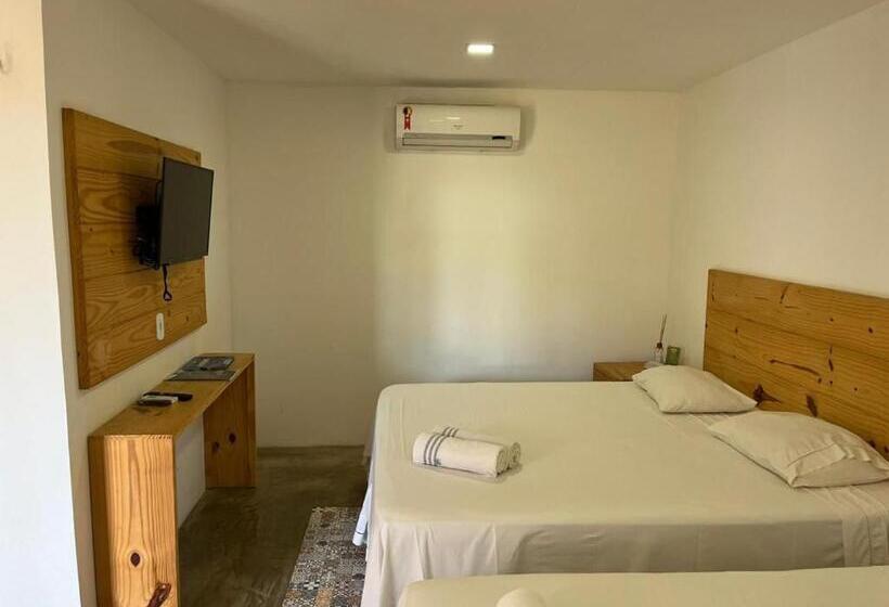 اتاق استاندارد سه نفره, Maraville Barra Del Mundo, Acomodações Flex Em Barra Grande Pi