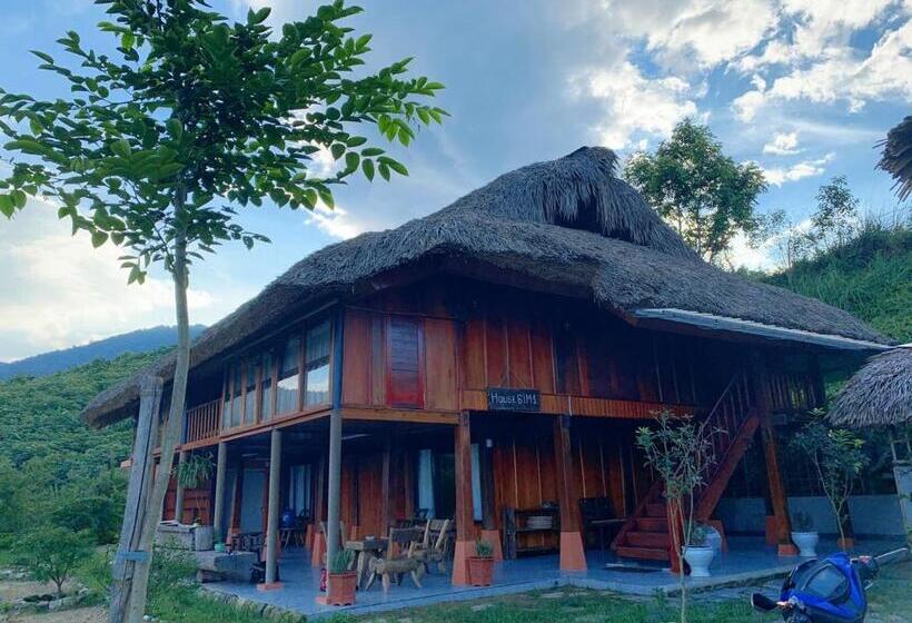 اتاق خانوادگی با چشم‌انداز کوه, Sim Farmstay Hà Giang