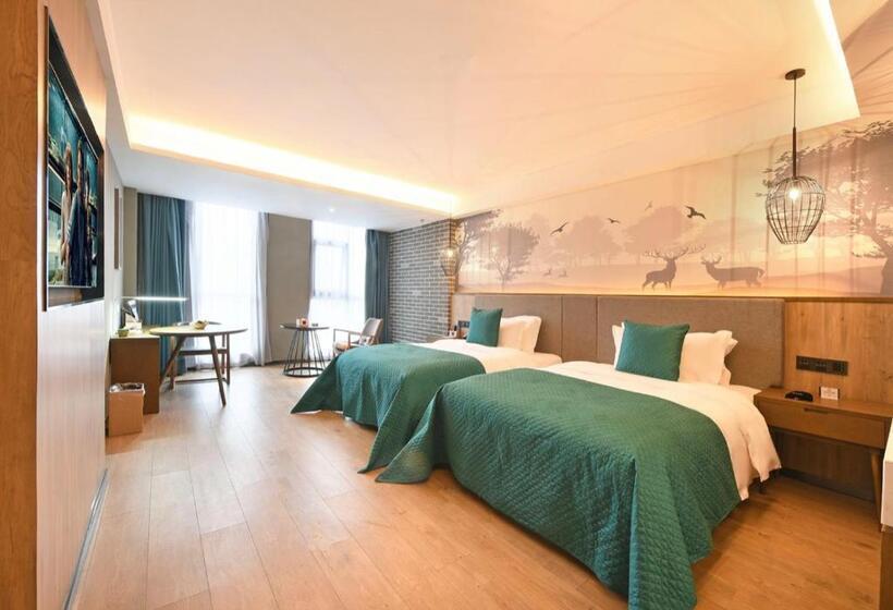 اتاق استاندارد با چشم‌انداز, Mehood Lestie Hotel   Xi An Jiaotong University Xijing Hospital Changle Park Metro Station