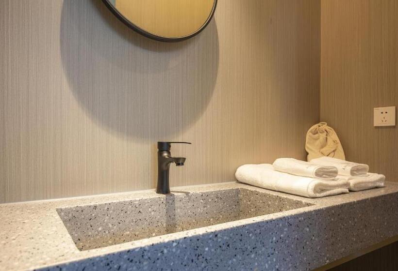 Habitació Deluxe Llit King, 安季酒店 新塘南站店