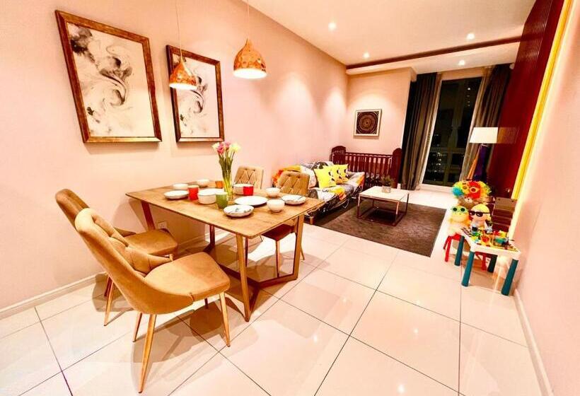سوئیت 2 خوابه, Legoland 3mins Drive Kuromi Famiy Suite