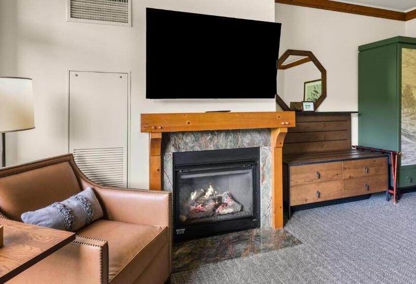 استودیو استاندارد با تخت کینگ, #337 Inside Lodge At Spruce Peak Studio Ski In In Ski Out