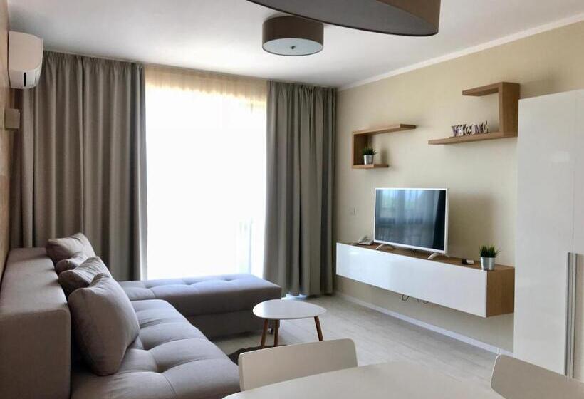 1 Bedroom Deluxe Apartment Sea View, St. Panteleimon Beach