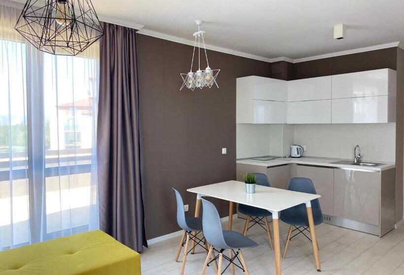 2 Bedroom Deluxe Apartment Sea View, St. Panteleimon Beach