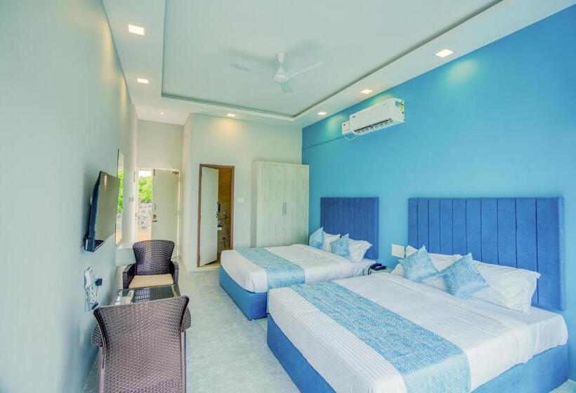 اتاق خانوادگی با چشم‌انداز باغ, Seaborne Beach Resort