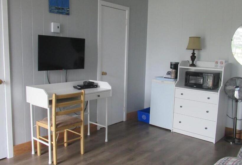 اتاق استاندارد با چشم‌انداز دریا, Motel Et Chalet Natabel