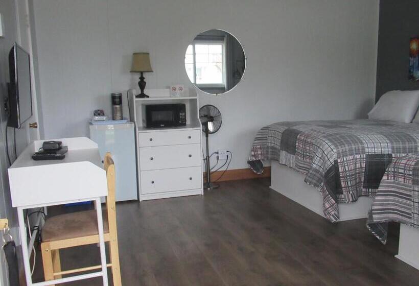 اتاق استاندارد با چشم‌انداز دریا, Motel Et Chalet Natabel