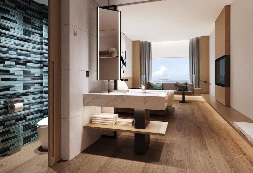 اتاق استاندارد با 2 تخت دوبل, Fairfield By Marriott Yantai, Huang Bohai New Area