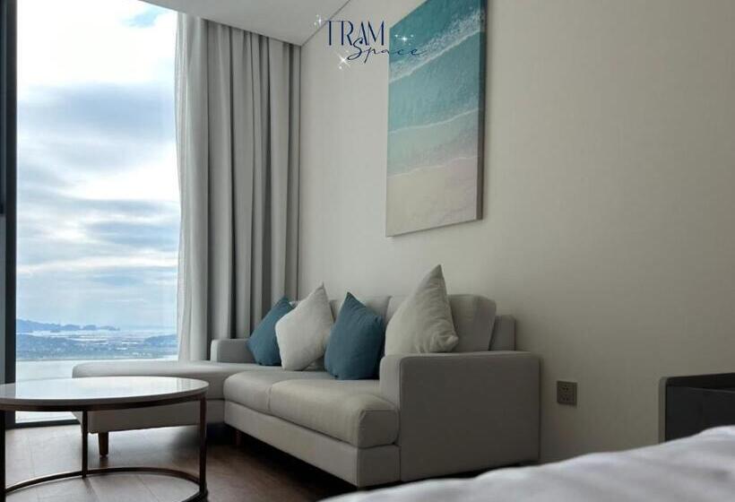 اتاق استاندارد با تخت بزرگ, Trạm Space   Khách Sạn Căn Hộ View Biển
