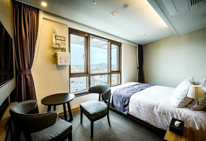 اتاق استاندارد با چشم‌انداز شهر, Utop Ubless Hotel Jeju