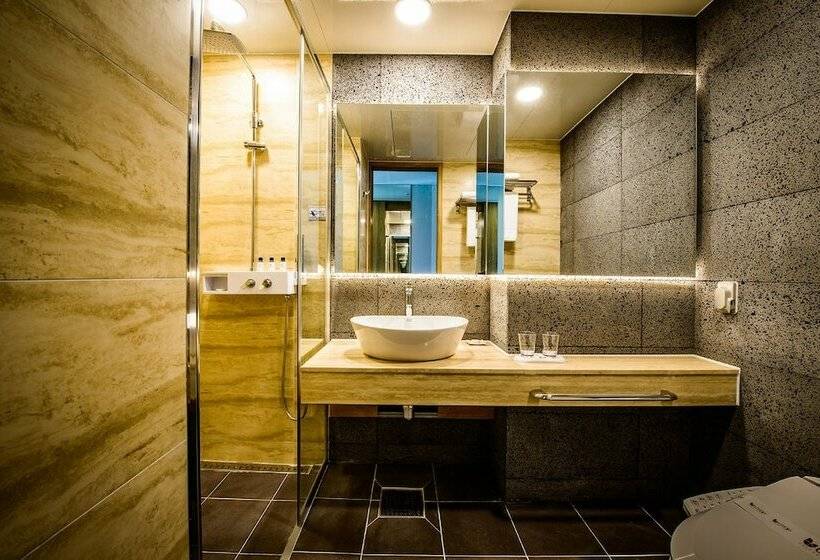 اتاق استاندارد با چشم‌انداز شهر, Utop Ubless Hotel Jeju
