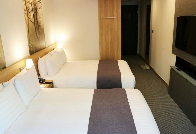 اتاق استاندارد با چشم‌انداز شهر, Utop Ubless Hotel Jeju