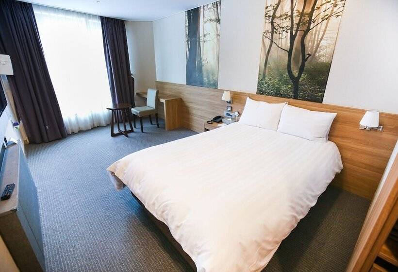 اتاق لوکس با چشم‌انداز شهر, Utop Ubless Hotel Jeju