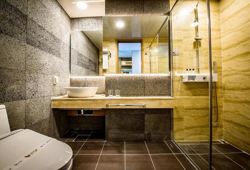 اتاق لوکس با چشم‌انداز دریا, Utop Ubless Hotel Jeju