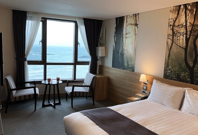 اتاق لوکس با چشم‌انداز دریا, Utop Ubless Hotel Jeju