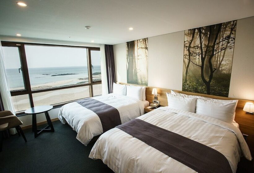 اتاق لوکس با چشم‌انداز دریا, Utop Ubless Hotel Jeju