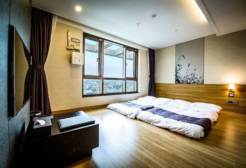 اتاق استاندارد با چشم‌انداز شهر, Utop Ubless Hotel Jeju