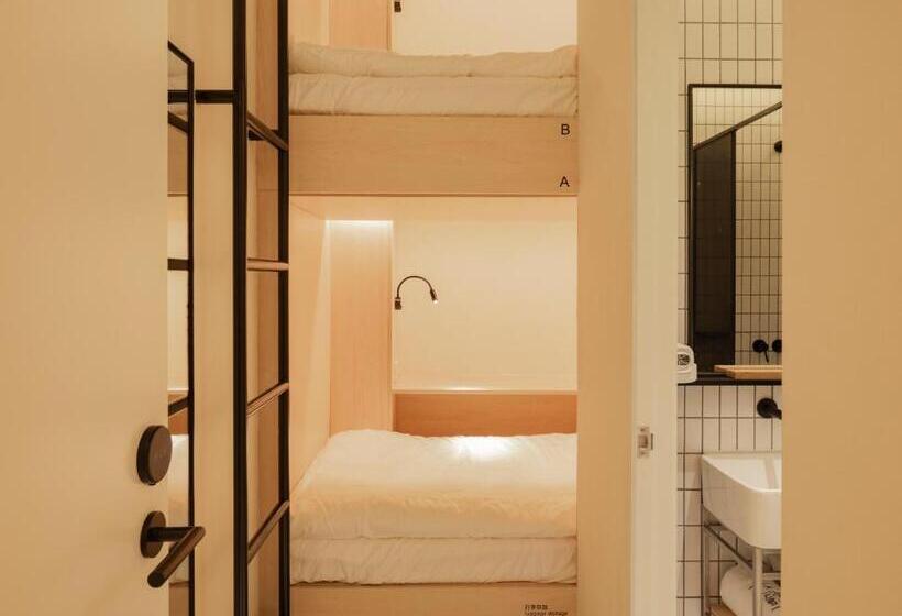 اتاق استاندارد با تخت‌های تاشو, Hi Cozy International Youth Hostel East Nanjing Road & The Bund   Free Coffee And Gym