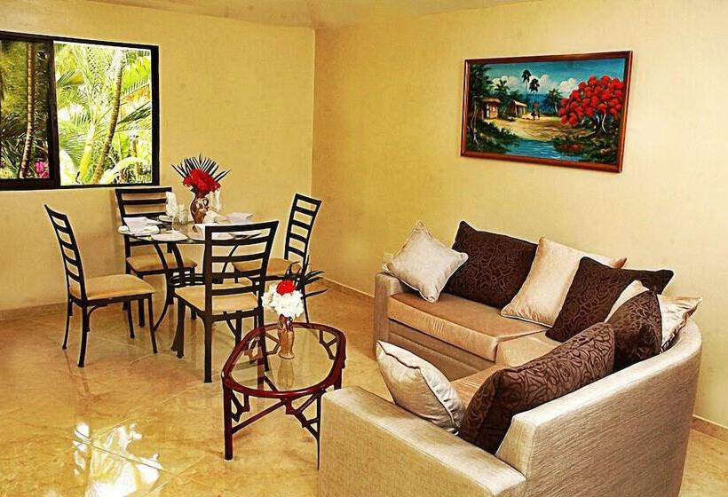 آپارتمان 1 خوابه با چشم‌انداز استخر, El Cabarete Spa Resort All Inclusive