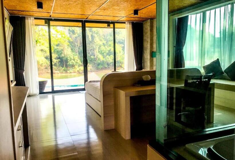带1个卧室的豪华别墅, Binlha Raft Resort
