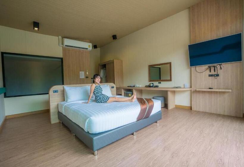 豪华房间带漩涡浴缸, Binlha Raft Resort