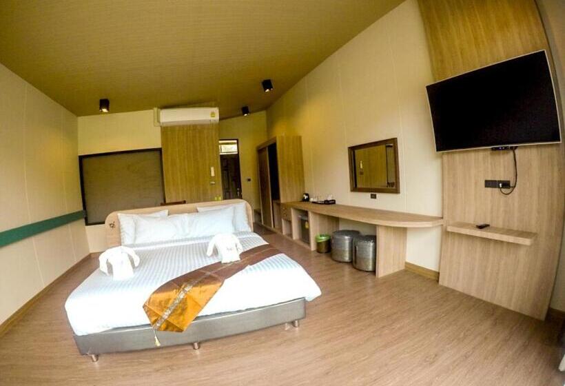 豪华房间带漩涡浴缸, Binlha Raft Resort